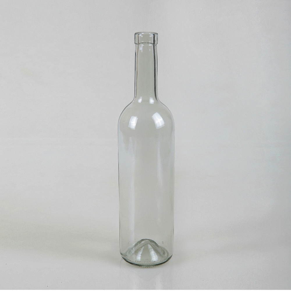 Бутылка 0,750 Бордо прозрачная